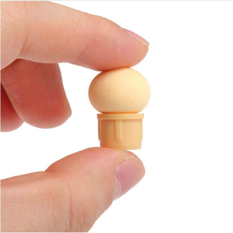 Gradientinės kempinės šepetėlio galvutės manikiūro menui, keičiamos, rinkinys 5 arba 10 vnt