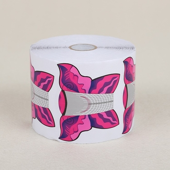 Set nakita za manikuru s držačem papira u obliku leptira, kristalne ekstenzije noktiju, kompatibilno s fototerapijom (Neto sadržaj: 500; Marka: Druga; Materijal: Drugo)