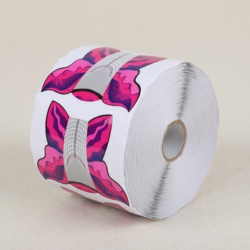 Σετ κοσμημάτων τέχνης νυχιών με θήκη από χαρτί σε μορφή πεταλούδας και κρυστάλλιες επεκτάσεις νυχιών, συμβατό με φωτοθεραπεία (Καθαρή περιεκτικότητα: 500; Μάρκα: Άλλη; Υλικό: Άλλο)