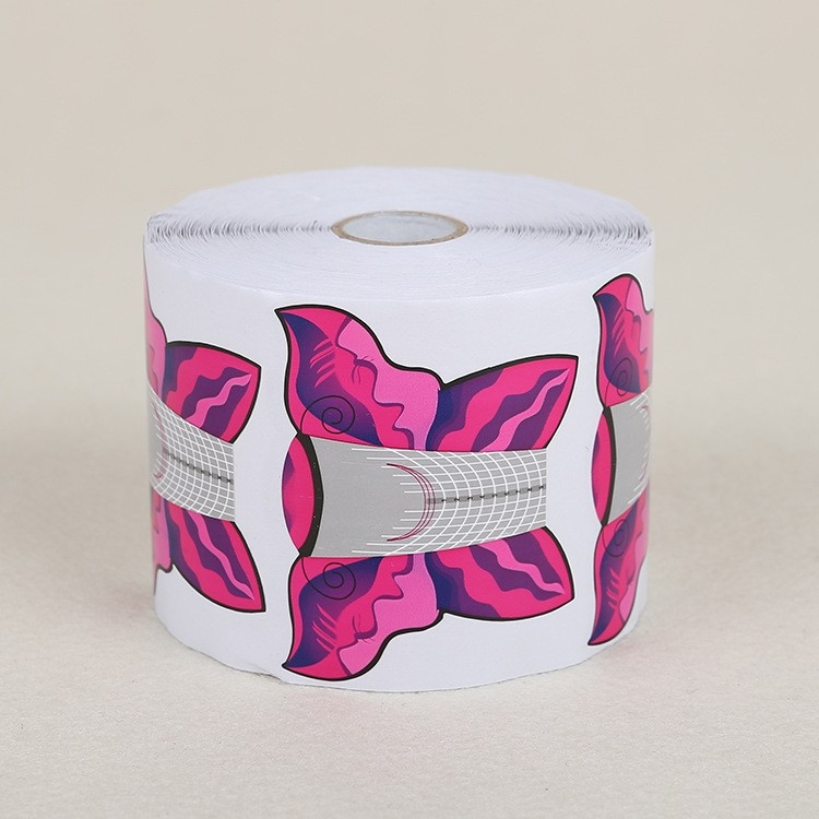 Set nakita za manikuru s držačem papira u obliku leptira, kristalne ekstenzije noktiju, kompatibilno s fototerapijom (Neto sadržaj: 500; Marka: Druga; Materijal: Drugo)