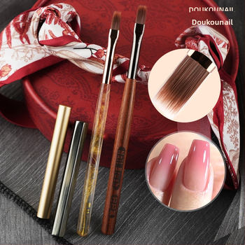 Manikiūro smudge pieštukas – medinės rankenos, nešiojamas, komplektas 1 vnt, Mirror Makeup prekės ženklas, kilmė Jiangxi