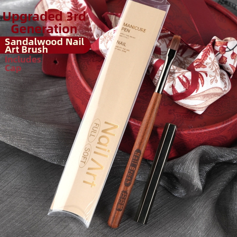 Manikiūro smudge pieštukas – medinės rankenos, nešiojamas, komplektas 1 vnt, Mirror Makeup prekės ženklas, kilmė Jiangxi