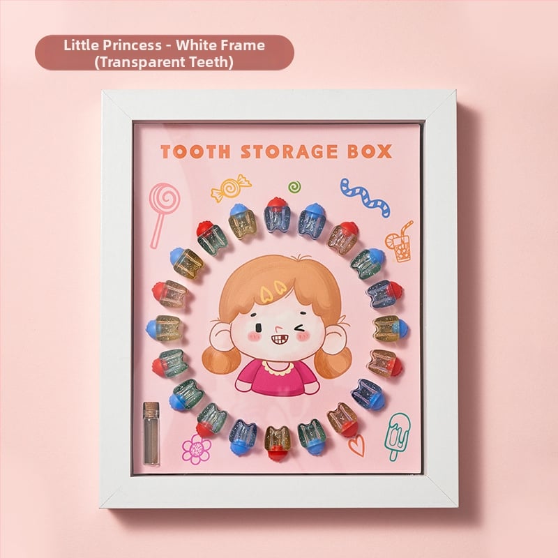 Medinė pieninių dantų laikymo dėžutė vaikams 4-6 metų; 3C kategorija: Kitos žaislai iki 14 metų