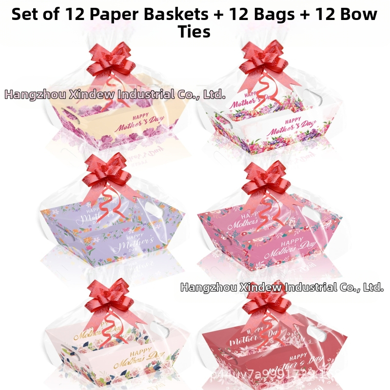 Dovanų įpakavimas su popieriniu krepšeliu; Medžiaga: kompozitinės medžiagos; Ženklas: Xin delie; Specifikacijos: 250 g kartonas; Išskirtinis įpakavimas: dovanų įpakavimas