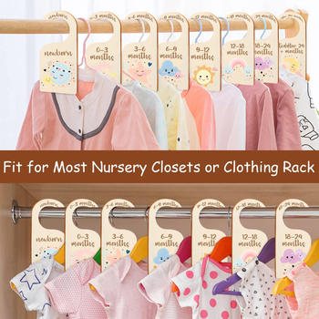 Дървен разделител за детско облекло – Boxwood, марка Blue and White, Категория: Други дървени изделия