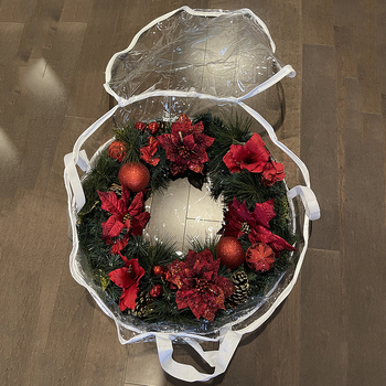 Κρεμαστή τσάντα αποθήκευσης, Jiangzhou 9884, κυλινδρικού σχήματος PVC με σφράγιση, κατάλληλη για σαλόνι και αποθήκευση φυτών.