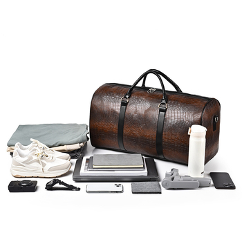 Unisex τσάντα ώμου από Oxford ύφασμα για ταξίδια, 36–55L, μονόχρωμη, street style, μοντέλο 918