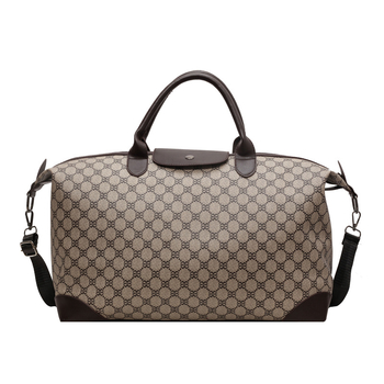 Τσάντα ταξιδιού μεγάλης χωρητικότητας — PU υλικό, γεωμετρικό μοτίβο, αστικός στυλ, unisex (20–35L; PU; γεωμετρικό μοτίβο; επένδυση πολυεστέρα)