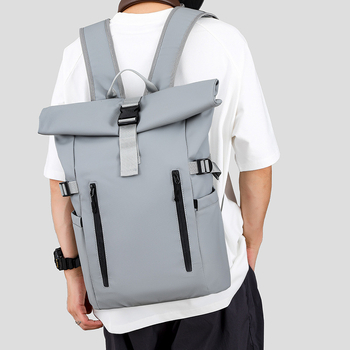 Hátizsák – Nagy kapacitású 36-55L, nylon, kopásálló, 14 hüvelykes laptop kompatibilis, utcai stílusú utazásokhoz