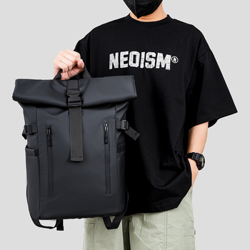 Σακίδιο πλάτης: Μεγάλης χωρητικότητας 36-55L, νάιλον, ανθεκτικό στη φθορά, συμβατό με φορητό 14 ιντσών, street-style για ταξίδια αναψυχής