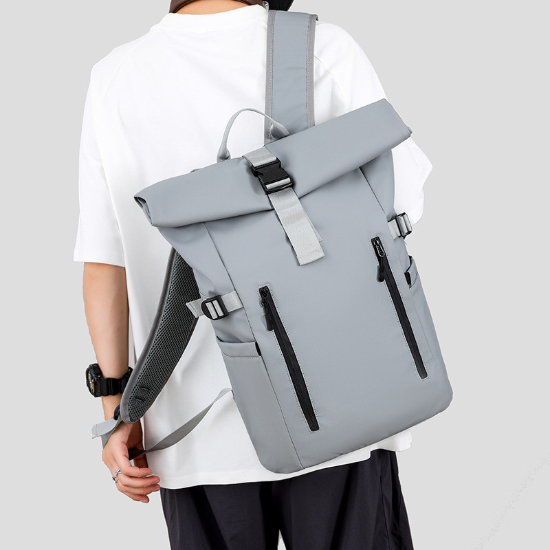 Hátizsák – Nagy kapacitású 36-55L, nylon, kopásálló, 14 hüvelykes laptop kompatibilis, utcai stílusú utazásokhoz
