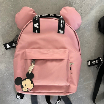 Vaikų kuprinė su oro pagalvių dirželiais, nailono korpusas, poliesterio pamušalas, apkrovos mažinimo dizainas, vaikiškas mielas stilius darželiui