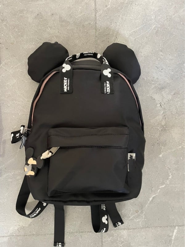 Vaikų kuprinė su oro pagalvių dirželiais, nailono korpusas, poliesterio pamušalas, apkrovos mažinimo dizainas, vaikiškas mielas stilius darželiui