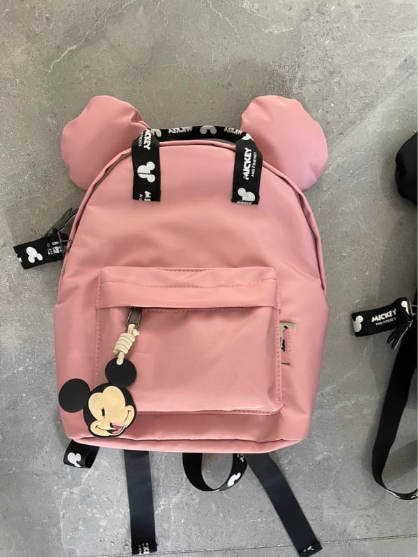 Vaikų kuprinė su oro pagalvių dirželiais, nailono korpusas, poliesterio pamušalas, apkrovos mažinimo dizainas, vaikiškas mielas stilius darželiui