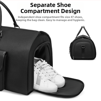 Τσάντα κοστουμιού για ταξίδι με δυνατότητα δίπλωσης – μεγάλη χωρητικότητα 36–55L, Oxford ύφασμα, αναπνεύσιμη, αδιάβροχη, ανθεκτική, κατάλληλη για επιχειρηματικά ταξίδια