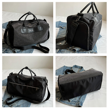 Φορητή Τσάντα Ταξιδιού, 20–35L, Oxford ύφασμα, Αποθήκευση, Fenglin Shallow Creek, για γυναίκες