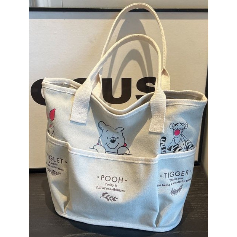 Geantă Tote din pânză cu fermoar, mâneri duble, pentru călătorii de relaxare