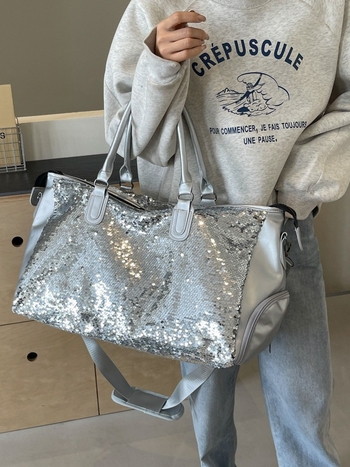 Τσάντα ταξιδιού για γυναίκες, PU υλικό, χωρητικότητα 20–35L, αδιάβροχη και επεκτάσιμη.