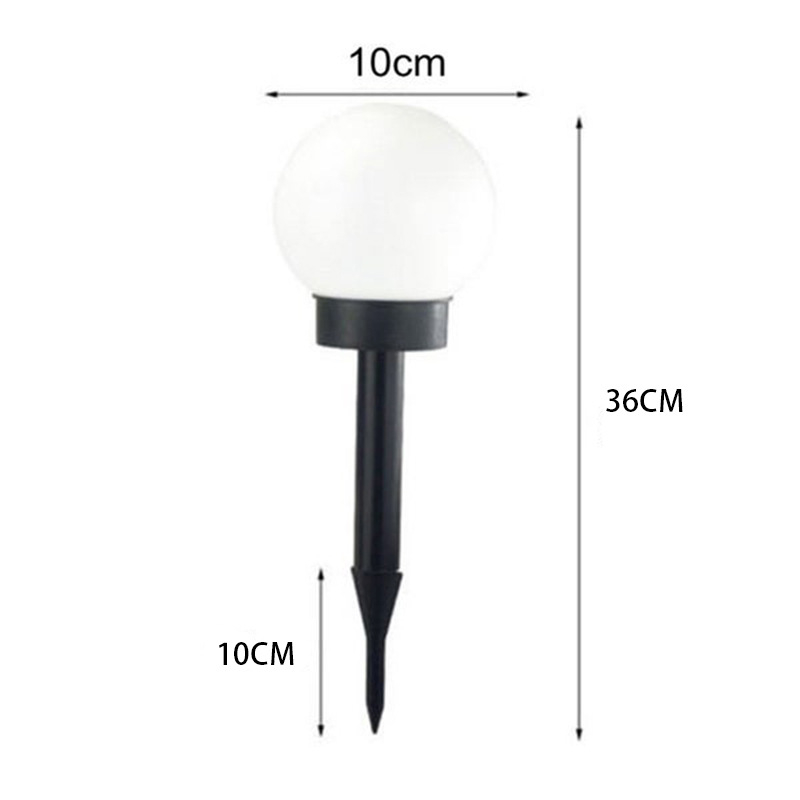 Lumină solară rotundă LED pentru grădină MF-005A IP44 1.2V 6-12h