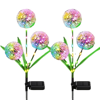 Saulės LED sodo žibintai įterpiami į žemę, augalų formos Onion Lantern, QS-TXD prekės ženklas, 5W LED, veikimo laikas 12–16 valandų