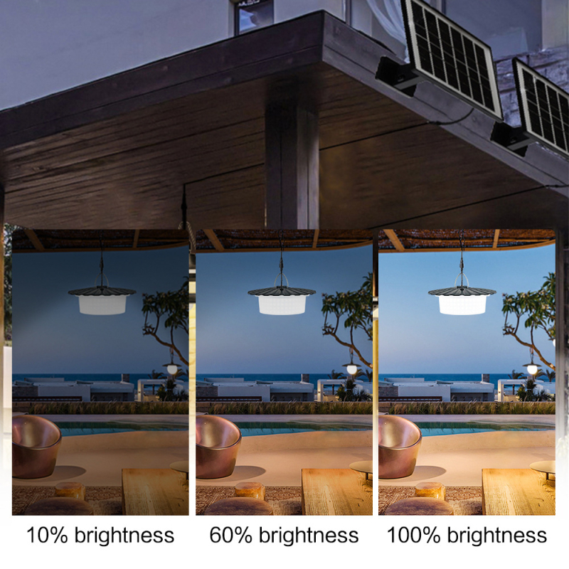 Lumină LED de exterior cu senzor de mișcare, IP65, rezistent la apă, 16W, 3.7V, 5 moduri