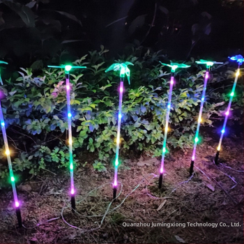 Φωτιστικό LED διακοσμητικό σε αλυσίδα για διαδρόμους με ηλιακή ενέργεια, 8 λειτουργίες, μοντέλο D120, IP55