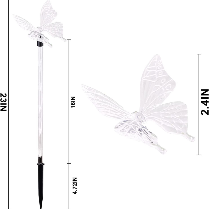 Şir decorativ LED alimentat solar pentru hol, 8 funcții, model D120, IP55