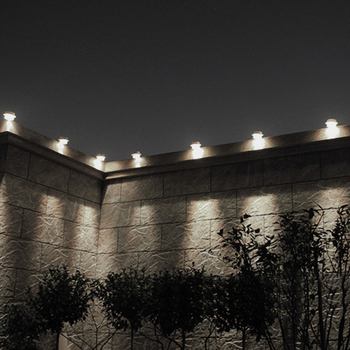 Ηλιακό εξωτερικό φωτιστικό τοίχου με 3 LED, IP65, 0.35W, 1.2V, διάρκεια ζωής 50.000 ωρών