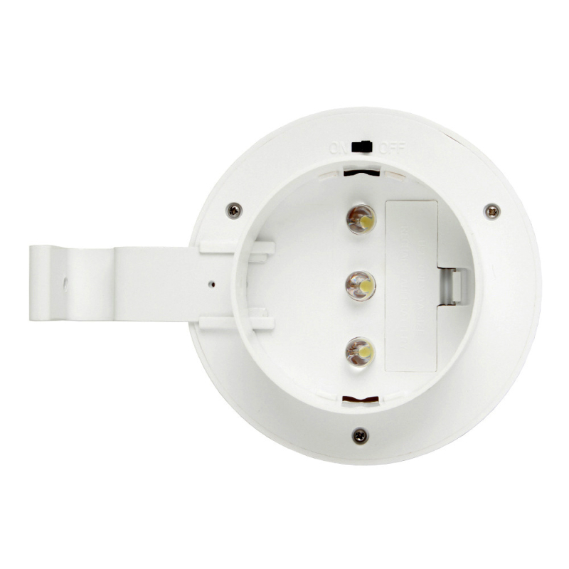 Ηλιακό εξωτερικό φωτιστικό τοίχου με 3 LED, IP65, 0.35W, 1.2V, διάρκεια ζωής 50.000 ωρών