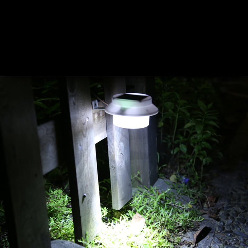 Ηλιακό εξωτερικό φωτιστικό τοίχου με 3 LED, IP65, 0.35W, 1.2V, διάρκεια ζωής 50.000 ωρών