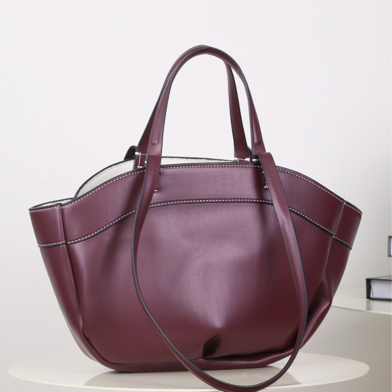 Geantă Tote, material PU, stil unisex, formă de tip cochilie, buzunar interior cu fermoar (PU; unisex; formă cochilie; buzunar interior cu fermoar) - M.T MISS TOTE