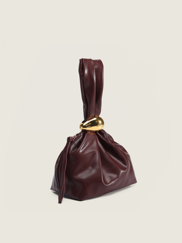 inschick PU kibiro formos rankinė, miesto minimalistinis stilius, užtrauktukas, minkšta konstrukcija, 3D išorė su PU įdėklu, PU pamušalas, viena peties dirželė