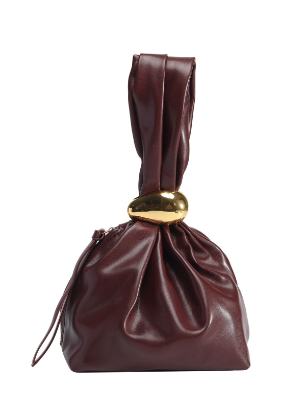 inschick PU kibiro formos rankinė, miesto minimalistinis stilius, užtrauktukas, minkšta konstrukcija, 3D išorė su PU įdėklu, PU pamušalas, viena peties dirželė