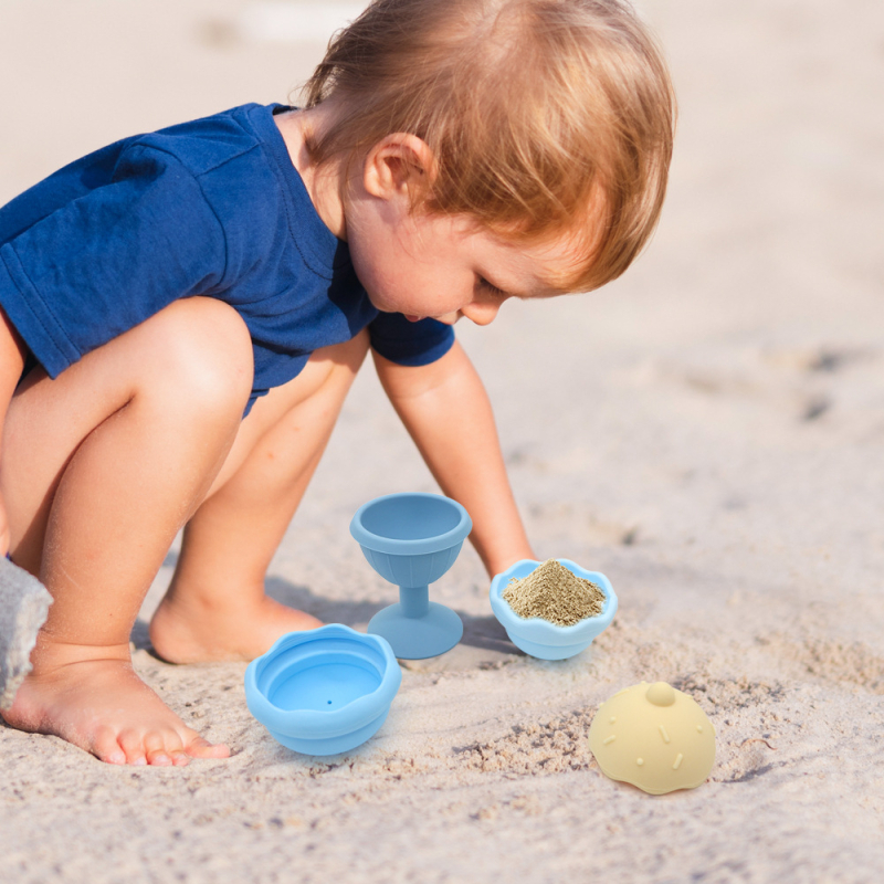 Silīkonu slāvu rotaļlieta zīdaiņiem – Mirake, pārtikas kvalitātes silikons, vecums 0–2 gadi, veicina grabšanu, jūtīgumu un roku–acu koordināciju, interaktīva rotaļlieta