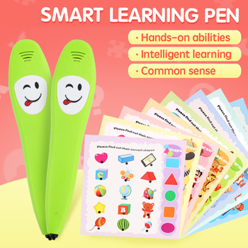 Bērnu interaktīvā lasīšanas pildspalva angļu valodai – funkcijas: vecāku un bērnu spēles, runas atpazīšana, mūzika un skaņas; materiāls: plastmasa; barošanas avots: parastā sausa baterija; vecuma grupa: 7–14 gadi