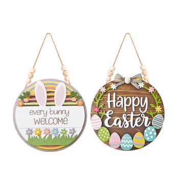 Великденска дървена висулка за oкачване на врата