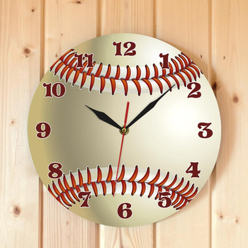 Akrilo sieninis laikrodis su kvarciniu mechanizmu, maitinamas baterijomis, vienpusiai, šiuolaikinio stiliaus