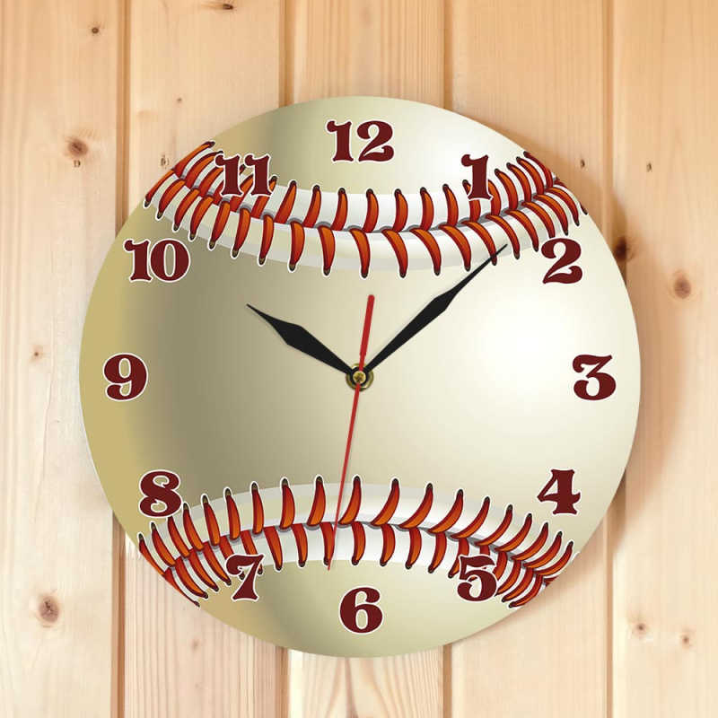 Akrilo sieninis laikrodis su kvarciniu mechanizmu, maitinamas baterijomis, vienpusiai, šiuolaikinio stiliaus