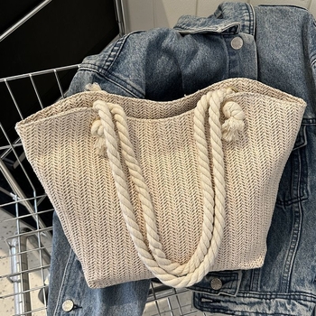 Τσάντα tote από corduroy με μαγνητικό κούμπωμα, εσωτερικό λαμιναρισμένο διαμερισμα με φερμουάρ, κατάλληλη για αναψυχή και ταξίδια