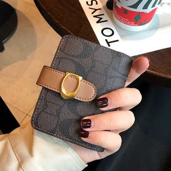 PVC kartes turētājs ar burtiem rakstu sievietēm, pilsētas minimālistiskais stils, poliestera oderē