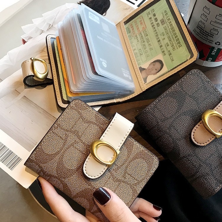 PVC kartes turētājs ar burtiem rakstu sievietēm, pilsētas minimālistiskais stils, poliestera oderē