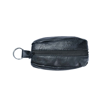 Monetos piniginė iš PU odos, vienos spalvos, 1 sulankstymas, modelis QN001, prekės ženklas Minette