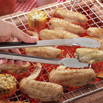 Maisto klips kepimui ir griliavimui, 430 nerūdijančio plieno, nudegimų apsauga, pritaikomas apdorojimas, logotipo spausdinimas