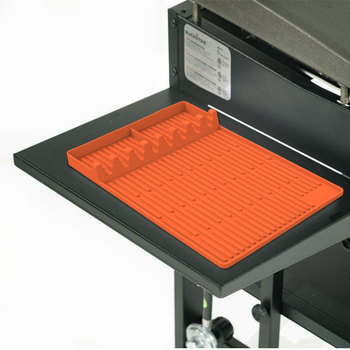 Silikoninis grilio kilimėlis – aliejaus tekėjimo kilimėlis ir kepimo skardos apsauga