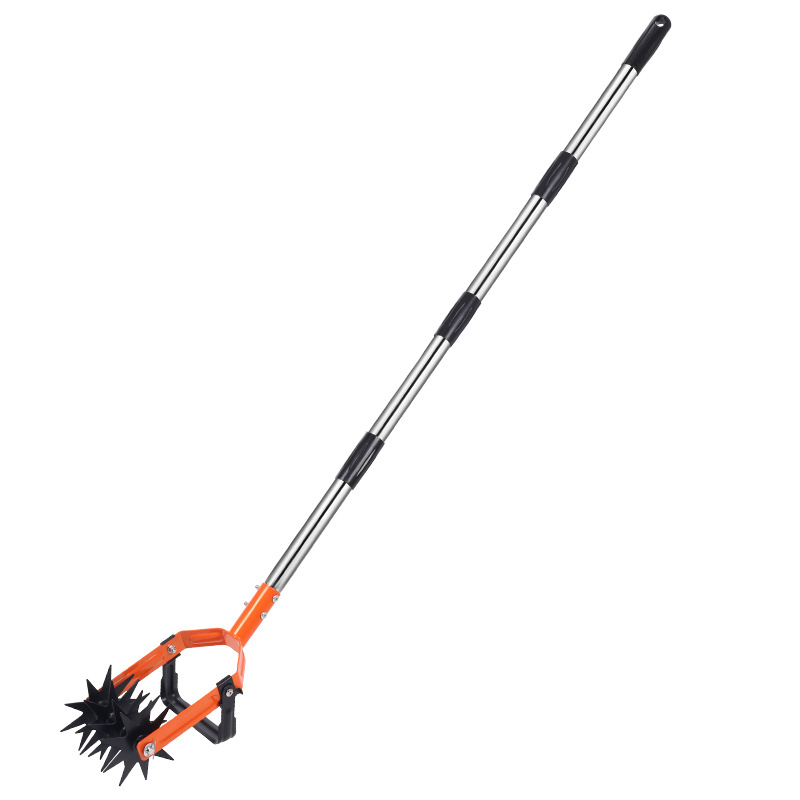 Minilo cultivator rotativ pentru grădină - unealtă două în una pentru arat și combaterea buruienilor, afânarea solului