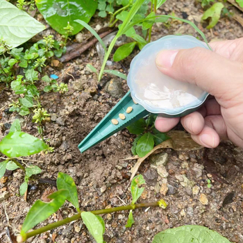 Χειροκίνητο εργαλείο σποράς σπόρων, με 5 επίπεδα ρύθμισης, για λαχανικά και παχύφυτα