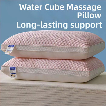 Plaunama kaklo pagalvė miegui – stačiakampio formos, medvilnės užpildas, vienam asmeniui