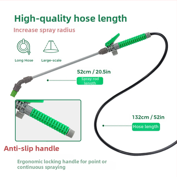 Biogesl Ραχιαίος Ψεκαστήρας, Πλαστικός, Χειροκίνητος Ψεκαστήρας Με Αεροπίεση Για Οικιακό Καθαρισμό, Κήπο Και Πλύσιμο Αυτοκινήτου