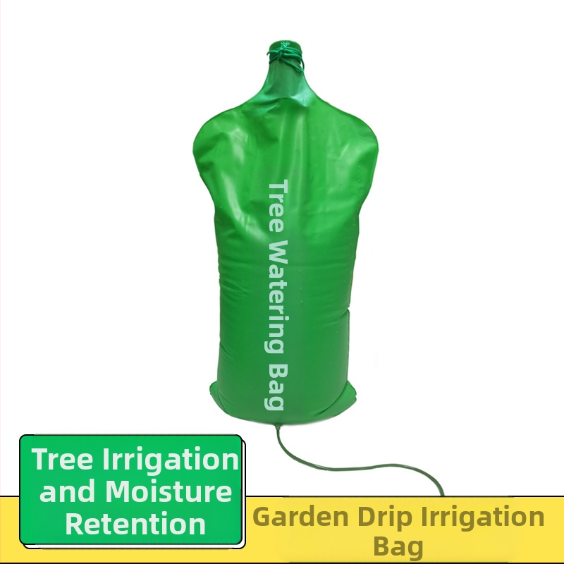 Laistymo maišelis medžiams — reguliuojamas mikro laistymo drėkinimo maišelis, plastikas, talpa 15/40, automatinis vandens išėjimas