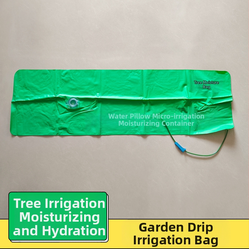 Капково напояване — регулируема микронапояваща торба за дървета, пластмасова, капацитет 15/40, автоматичен изход за вода